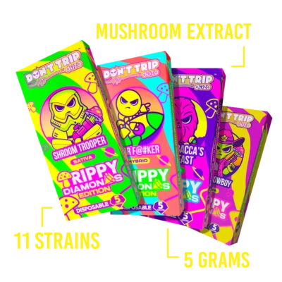5g Trippy Diamonds Mushroom Vape