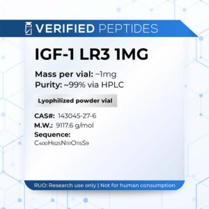 IGF-1 LR3 Peptide (1MG)