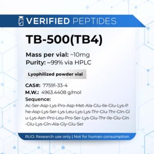 TB-500 Peptide (TB4) 10MG