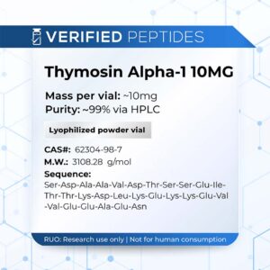 Thymosin Alpha-1 Peptide (10MG)